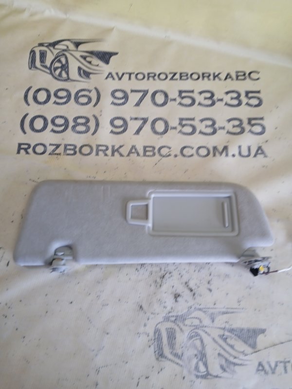 Козырек солнцезащитный передний левый Q8 2019 DCBD Козырек солнцезащитный передний левый Q8 2019 DCBD