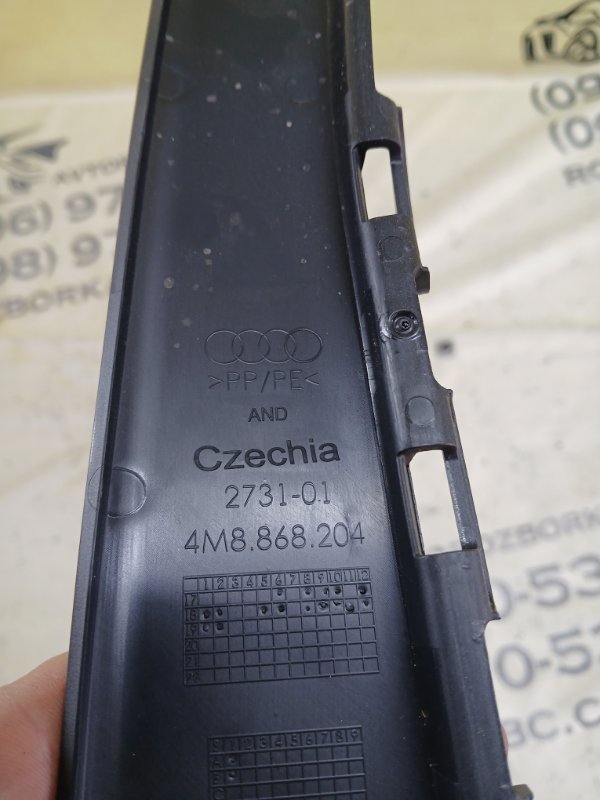 Накладка стойки Q8 2019 DCBD