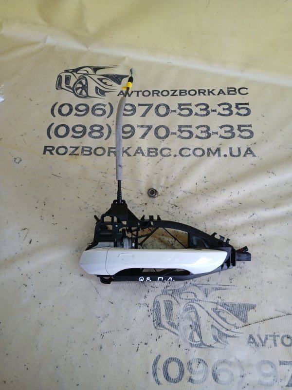 Ручка двери внешняя передняя левая Audi Q8 2019 DCBD 4M8837205B Б/У