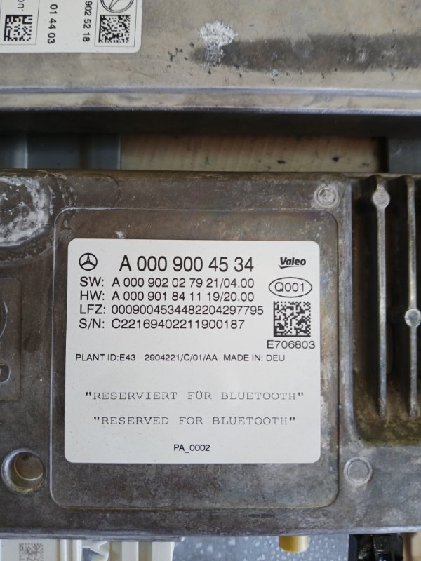Блок управления Mercedes-Benz GLB 250 26092030411829