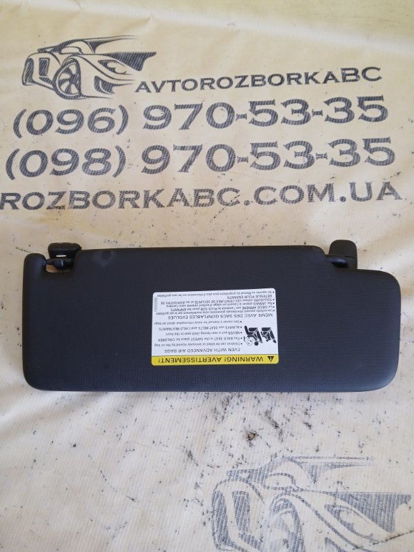 Козырек солнцезащитный передний левый Q8 2019 3.0 DCBD