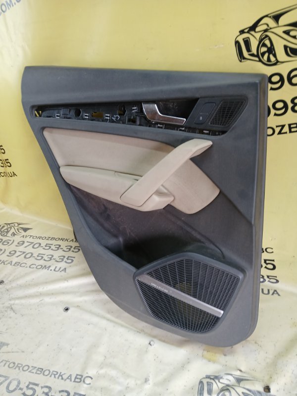 Карта двери задняя левая Q5 2018 80A 2.0 DAYB Карта двери задняя левая Q5 2018 80A 2.0 DAYB