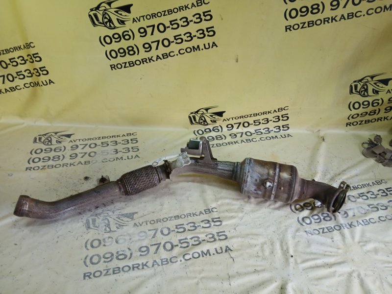Приемная труба с катализатором правая Mercedes-Benz GLS 450 4MATIC 2018 276 3.0 biturbo A1664904836 Б/У