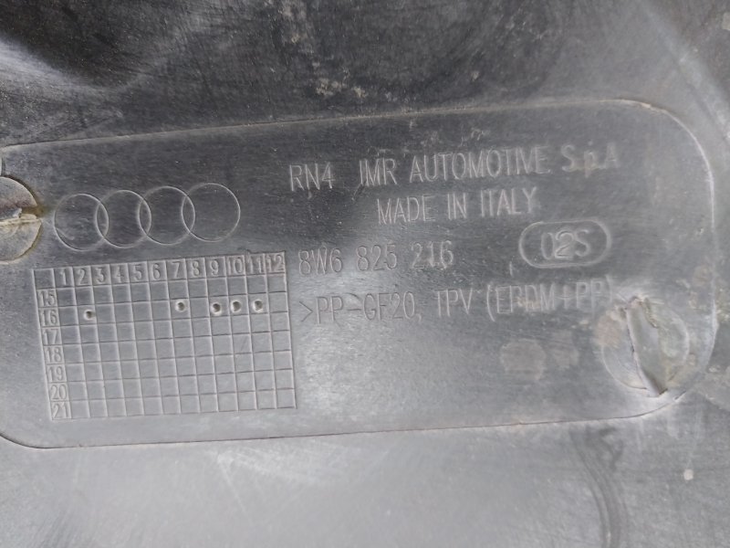 Защита задняя правая Audi S5 Coupe 3.0 CWGD