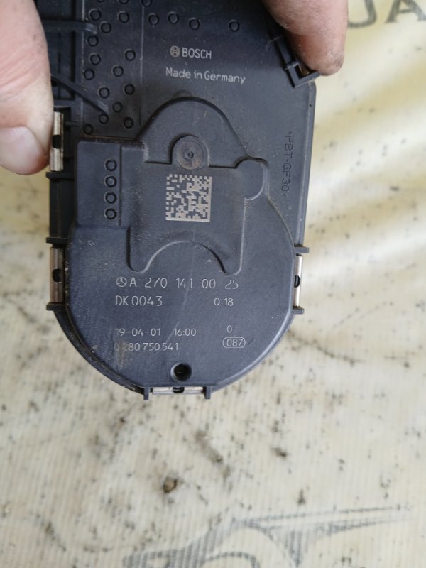 Дроссельная заслонка GLC 300 2019 X253 27492031846862 Дроссельная заслонка GLC 300 2019 X253 27492031846862