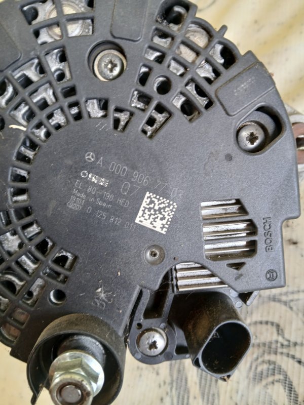 Генератор Mercedes-Benz GLC 300 X253 27492031846862 Генератор Mercedes-Benz GLC 300 X253 27492031846862