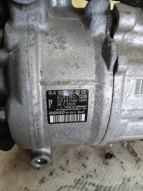 Компрессор кондиционера GLC 300 2019 X253 27492031846862 Компрессор кондиционера GLC 300 2019 X253 27492031846862