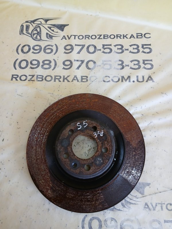 Запчасть диск тормозной задний Audi S5 2017 Coupe 3.0 CWGD 4M0 615 301 AB Б/У Диск тормозной задний Audi S5 2017 Coupe 3.0 CWGD 4M0 615 301 AB Б/У