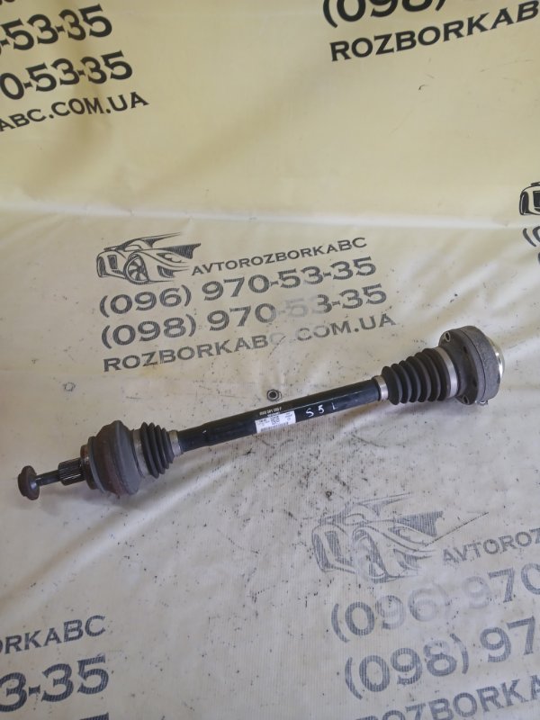 Запчасть полуось задний левый Audi S5 2017 Coupe 3.0 CWGD 8W0501203F Б/У Полуось задний левый Audi S5 2017 Coupe 3.0 CWGD 8W0501203F Б/У