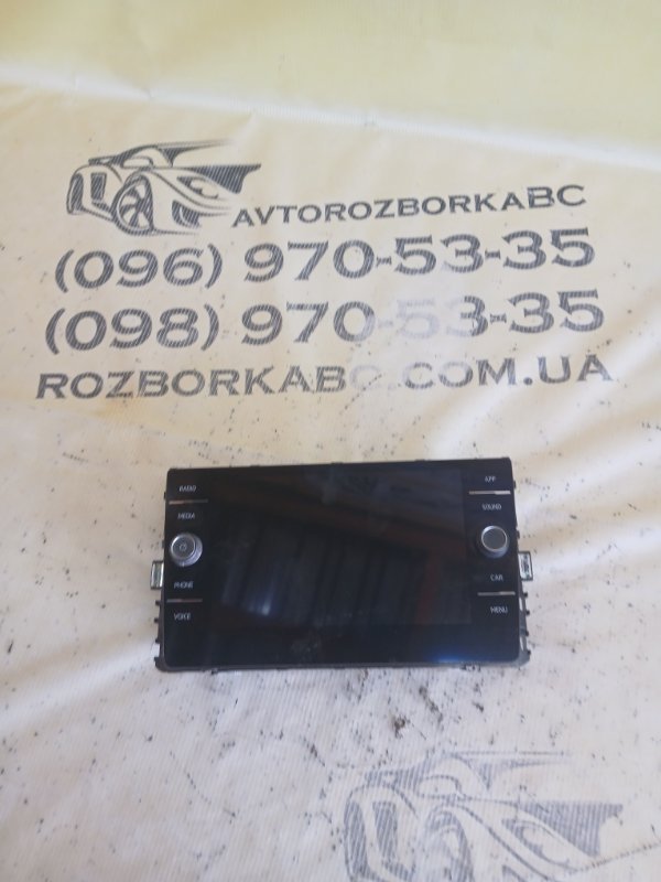 Запчасть дисплей Volkswagen Tiguan 2019 Allspace 2.0 DGUA 5G6919605C Б/У Дисплей Volkswagen Tiguan 2019 Allspace 2.0 DGUA 5G6919605C Б/У