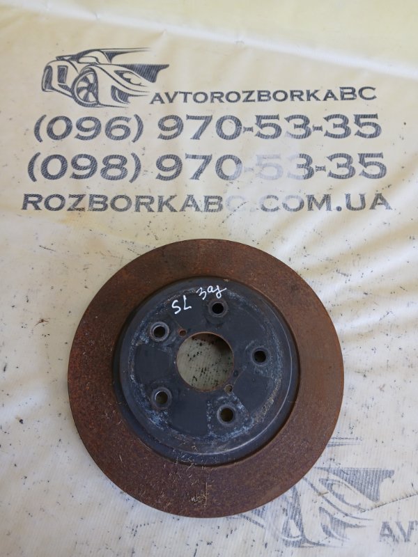Запчасть диск тормозной задний Subaru Legacy 2021 BW 2.4 26700AL03A Б/У Диск тормозной задний Subaru Legacy 2021 BW 2.4 26700AL03A Б/У