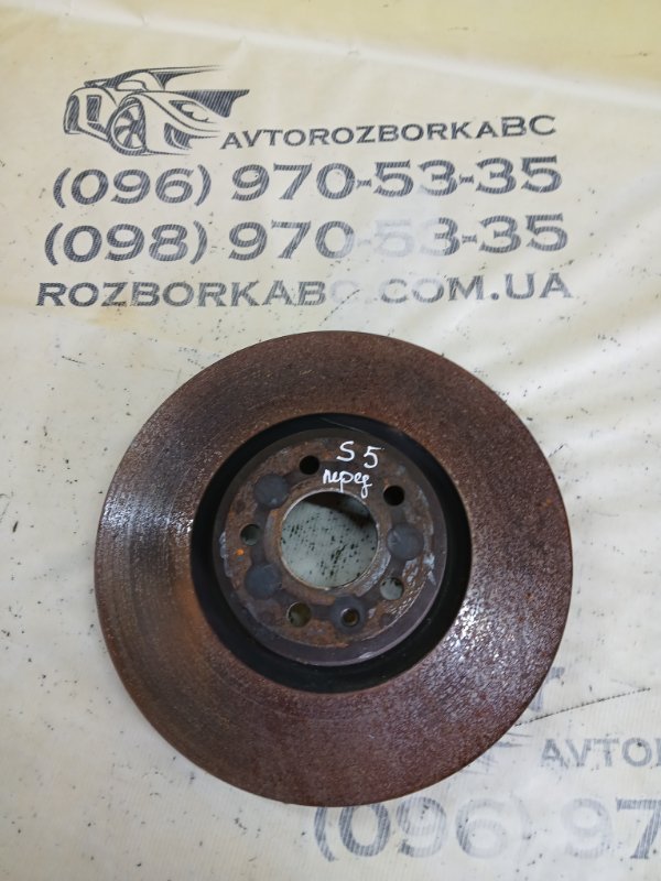 Запчасть диск тормозной передний Audi S5 2017 Coupe 3.0 CWGD 4M0 615 301 AB Б/У Диск тормозной передний Audi S5 2017 Coupe 3.0 CWGD 4M0 615 301 AB Б/У