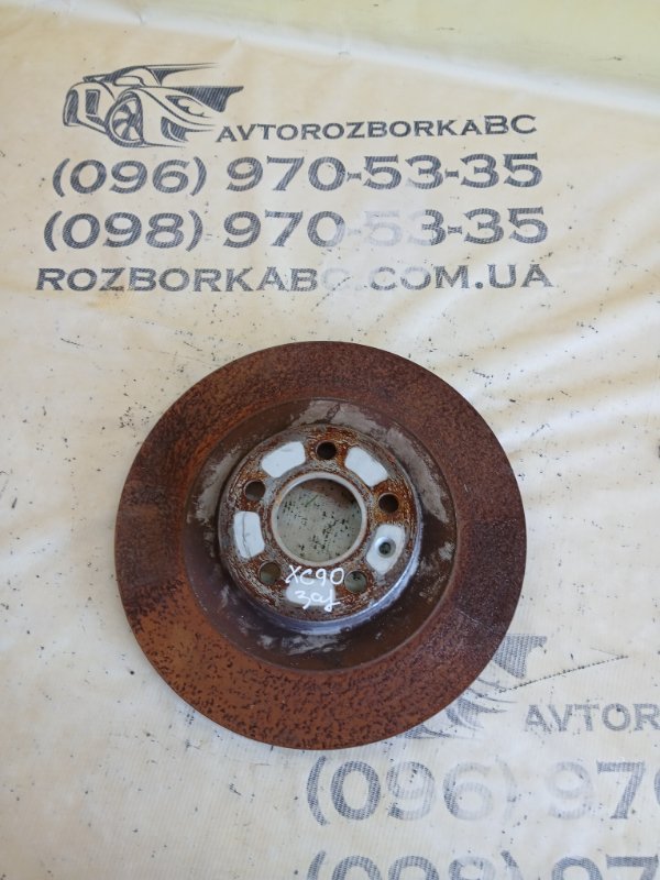 Запчасть диск тормозной задний Volvo XC90 2016 t27 31687441 Б/У Диск тормозной задний Volvo XC90 2016 t27 31687441 Б/У