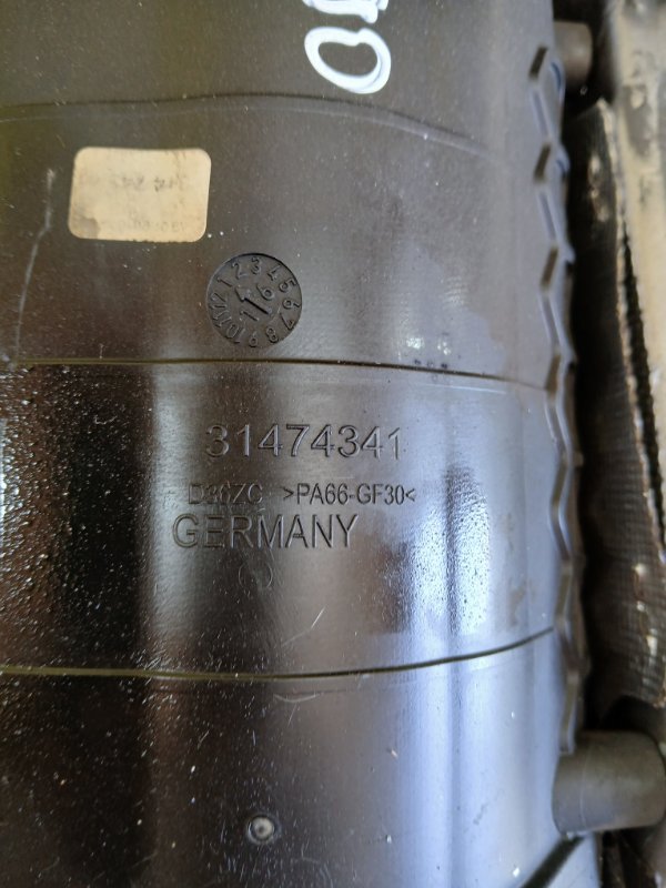 Воздуховод XC90 2016 t27 Воздуховод XC90 2016 t27