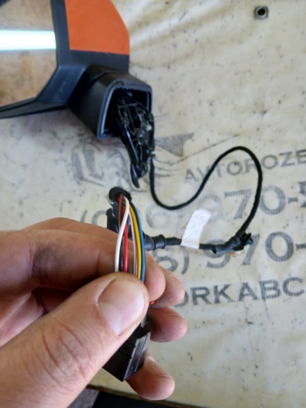 Зеркало 6 пин переднее левое Q3 2021 83A 2.0 CZRA Зеркало 6 пин переднее левое Q3 2021 83A 2.0 CZRA