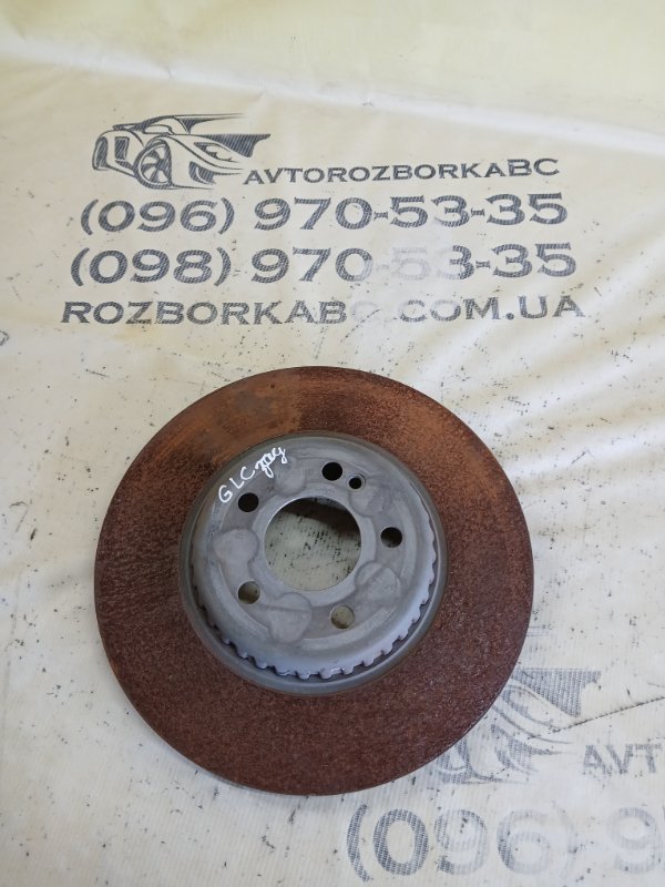 Диск тормозной задний Mercedes-Benz GLC 300 2019 X253 27492031846862 A 000 423 07 12 Б/У