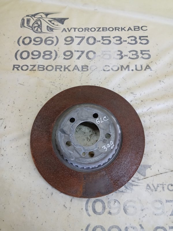 Диск тормозной задний Mercedes-Benz GLC 300 2019 X253 27492031846862 A0004230712 Б/У