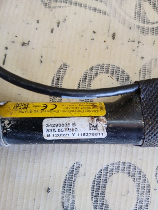 Ремень безопасности передний правый Audi Q3 83A 2.0 CZRA Ремень безопасности передний правый Audi Q3 83A 2.0 CZRA