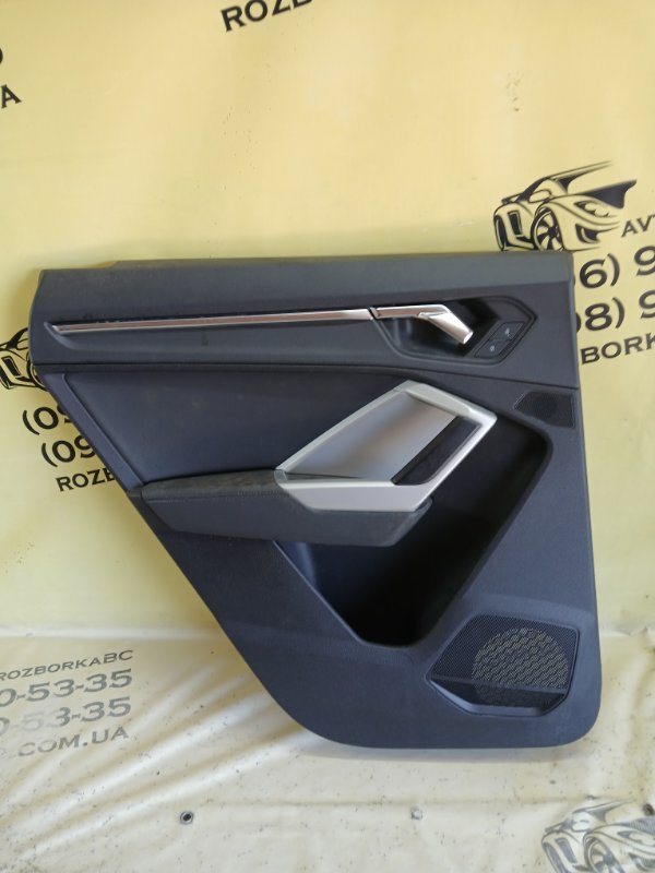 Запчасть карта двери задняя левая Audi Q3 2021 83A 2.0 CZRA 83B 867 303 S SWS Б/У Карта двери задняя левая Audi Q3 2021 83A 2.0 CZRA 83B 867 303 S SWS Б/У