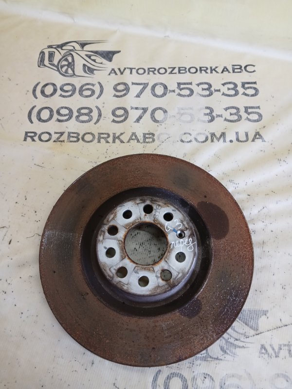 Запчасть диск тормозной Audi Q3 2021 83A 2.0 CZRA 5Q0615301G Б/У Диск тормозной Audi Q3 2021 83A 2.0 CZRA 5Q0615301G Б/У