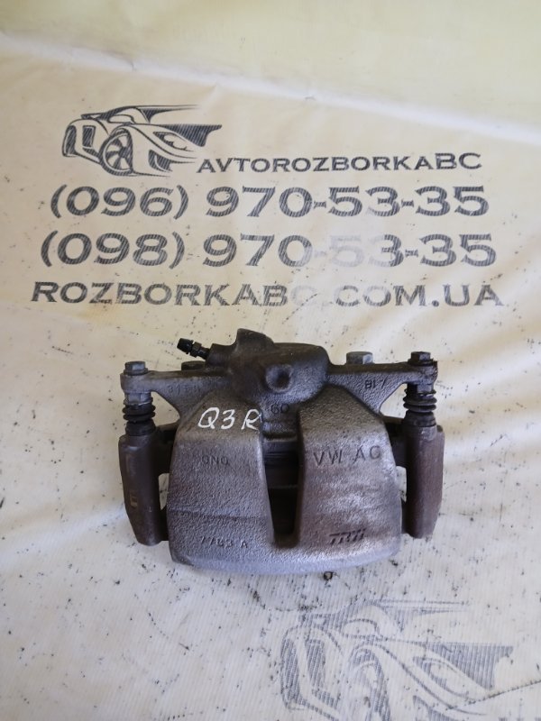 Запчасть суппорт тормозной передний правый Audi Q3 2021 83A 2.0 CZRA 3C0 615 124 Б/У Суппорт тормозной передний правый Audi Q3 2021 83A 2.0 CZRA 3C0 615 124 Б/У