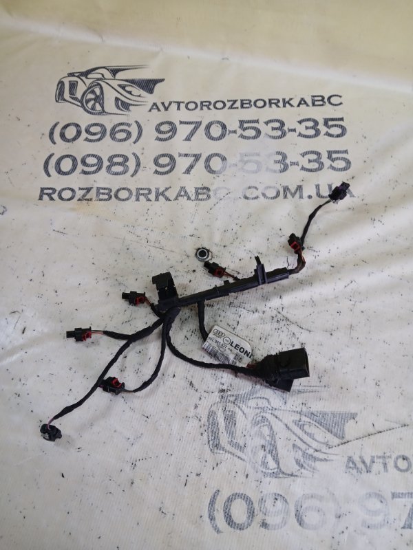 Запчасть проводка форсунок Audi Q3 2021 83A 2.0 CZRA 06L971627AB Б/У Проводка форсунок Audi Q3 2021 83A 2.0 CZRA 06L971627AB Б/У