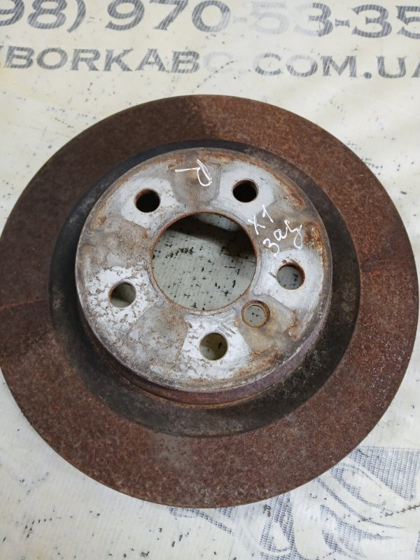 Диск тормозной задний X1 2020 F48 B46A20O1 Диск тормозной задний X1 2020 F48 B46A20O1