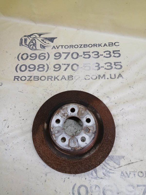 Запчасть диск тормозной задний BMW X1 2020 F48 B46A20O1 34216799369 Б/У Диск тормозной задний BMW X1 2020 F48 B46A20O1 34216799369 Б/У