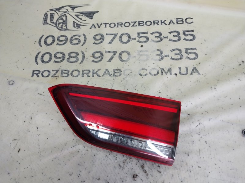 Запчасть фонарь внутренний правый BMW X1 2020 F48 B46A20O1 63 21 7 477 722 Б/У Фонарь внутренний правый BMW X1 2020 F48 B46A20O1 63 21 7 477 722 Б/У