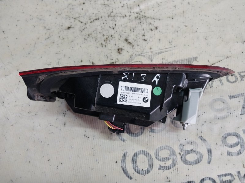 Фонарь внутренний правый BMW X1 F48 B46A20O1 Фонарь внутренний правый BMW X1 F48 B46A20O1