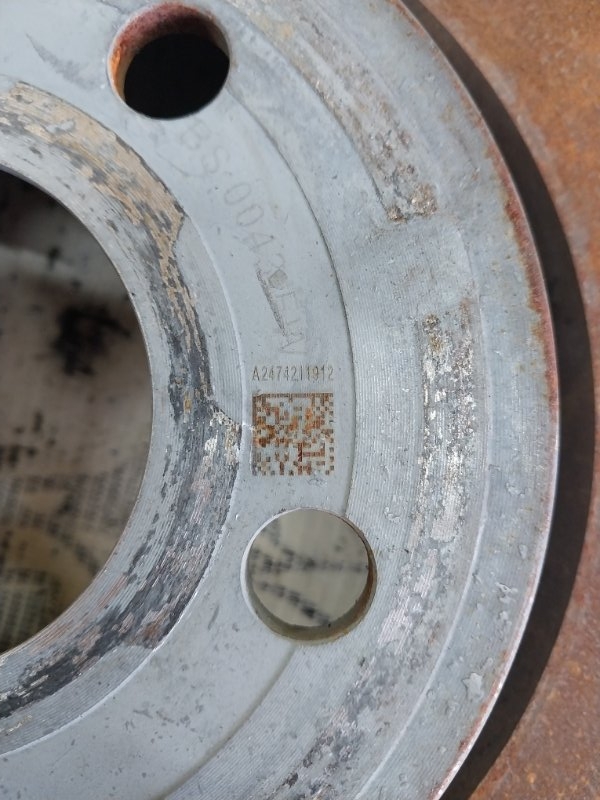 Диск тормозной передний Mercedes-Benz GLB X247 D260920(D19) Диск тормозной передний Mercedes-Benz GLB X247 D260920(D19)