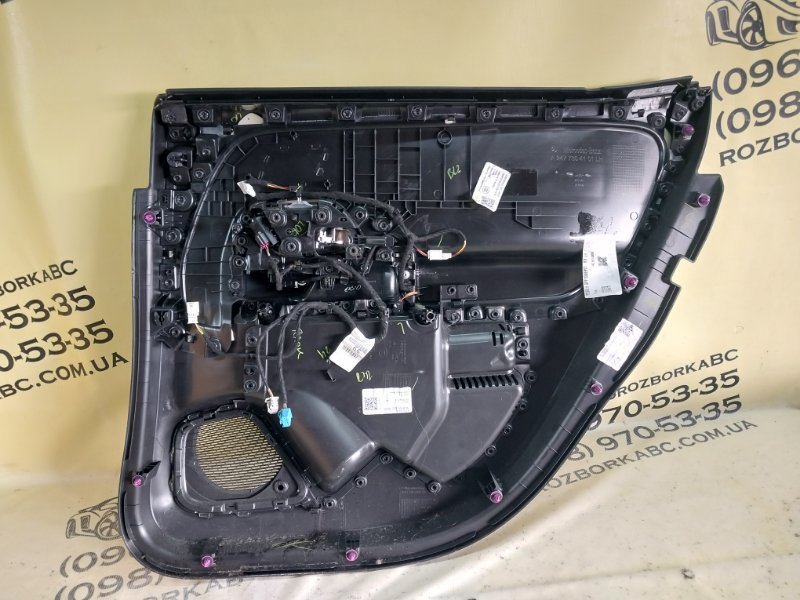 Карта двери задняя левая GLB 2020 X247 D260920(D19) Карта двери задняя левая GLB 2020 X247 D260920(D19)