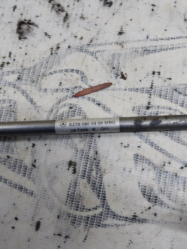 Трубка турбины Mercedes-Benz GLB X247 D260920(D19) Трубка турбины Mercedes-Benz GLB X247 D260920(D19)