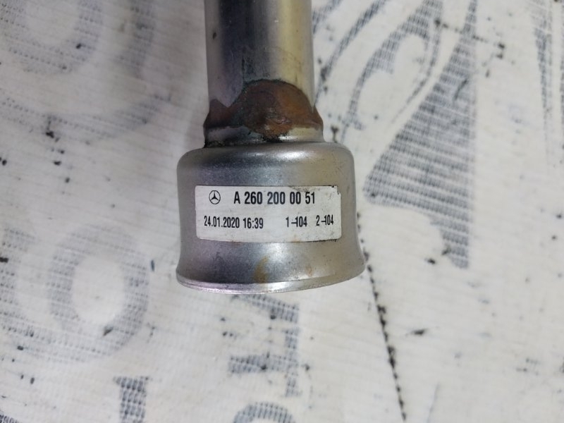 Трубка системы охлаждения Mercedes-Benz GLB X247 D260920(D19) Трубка системы охлаждения Mercedes-Benz GLB X247 D260920(D19)