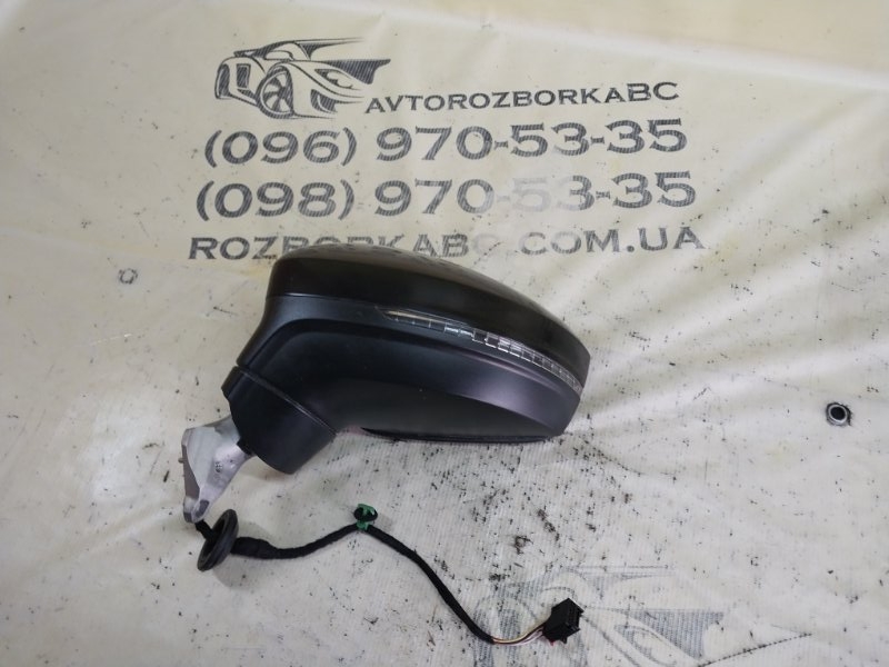 Запчасть зеркало заднего вида боковое левое Volkswagen Tiguan 2022 Tiguan 2 2.0 DTEA 5NN 857 507 AL 9B9 Б/У Зеркало заднего вида боковое левое Volkswagen Tiguan 2022 Tiguan 2 2.0 DTEA 5NN 857 507 AL 9B9 Б/У