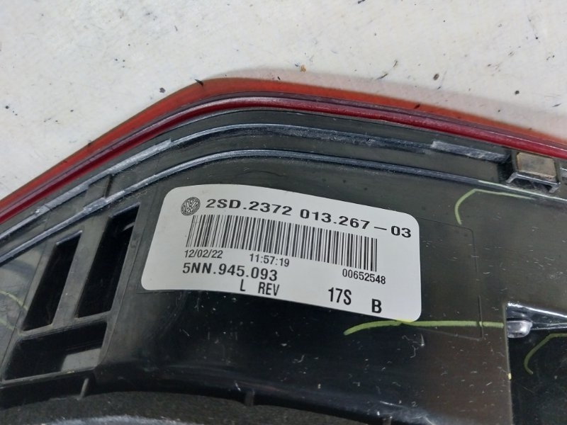 Фонарь внутренний задний левый Tiguan 2022 Tiguan 2 2.0 DTEA Фонарь внутренний задний левый Tiguan 2022 Tiguan 2 2.0 DTEA