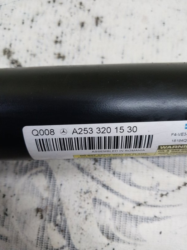 Амортизатор задний GLC 300 2019 X253 27492031635081 Амортизатор задний GLC 300 2019 X253 27492031635081