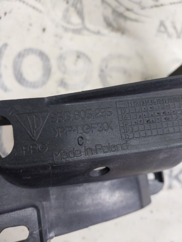 Кронштейни крепление радиатора левые Macan 2015 95B CTMA Кронштейни крепление радиатора левые Macan 2015 95B CTMA