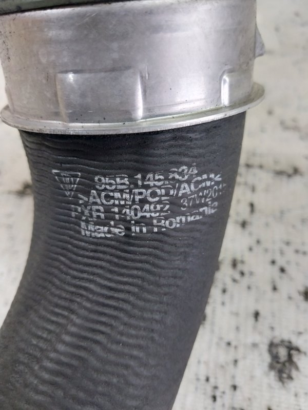 Патрубок интеркулера Macan 2015 95B CTMA Патрубок интеркулера Macan 2015 95B CTMA