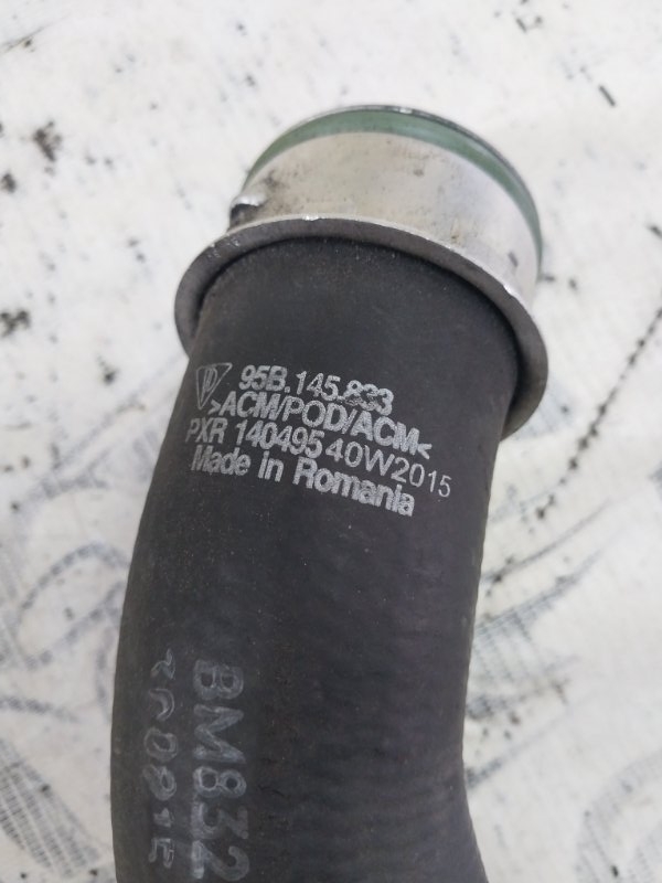 Патрубок интеркулера Macan 2015 95B CTMA Патрубок интеркулера Macan 2015 95B CTMA