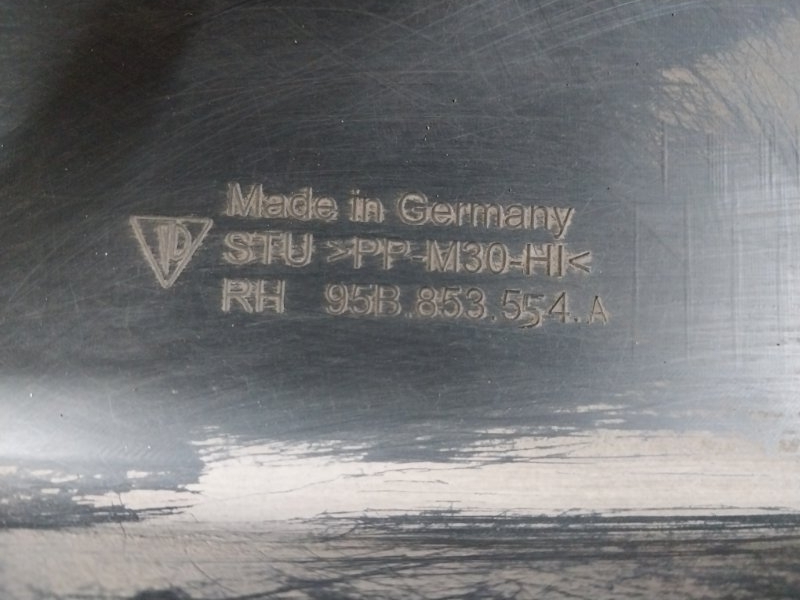 Накладка порога правая Macan 2015 95B CTMA Накладка порога правая Macan 2015 95B CTMA