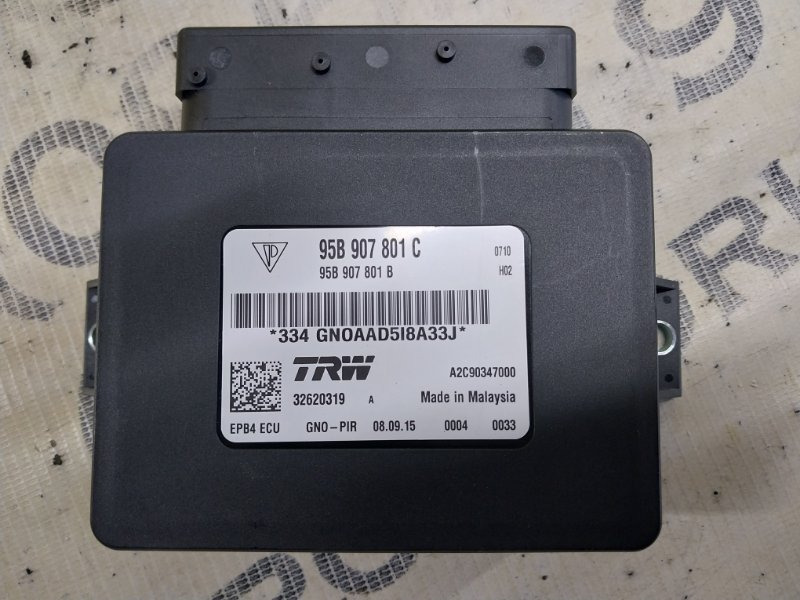 Блок управления стояночным тормозом Macan 2015 95B CTMA Блок управления стояночным тормозом Macan 2015 95B CTMA