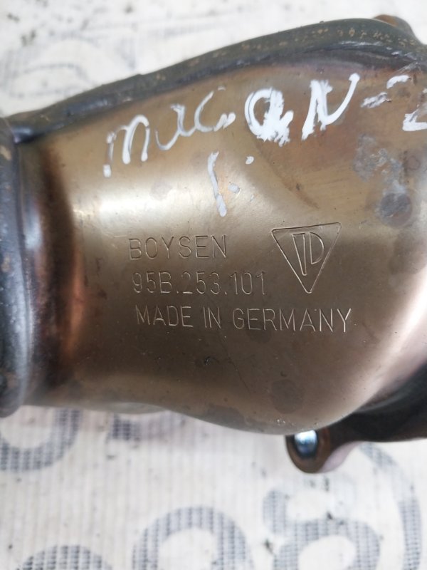 Патрубок турбины Porsche Macan 95B CTMA Патрубок турбины Porsche Macan 95B CTMA