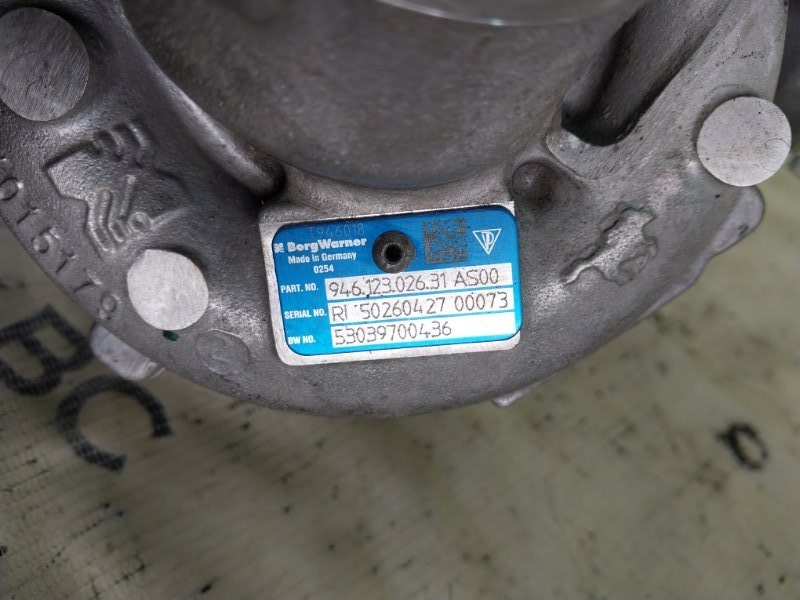 Турбина Macan 2015 95B CTMA Турбина Macan 2015 95B CTMA