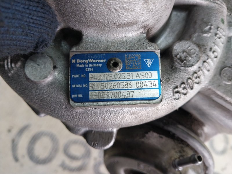 Турбина Macan 2015 95B CTMA Турбина Macan 2015 95B CTMA