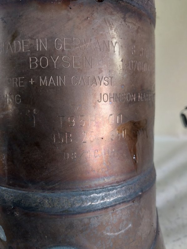 Катализатор правый Macan 2015 95B CTMA Катализатор правый Macan 2015 95B CTMA