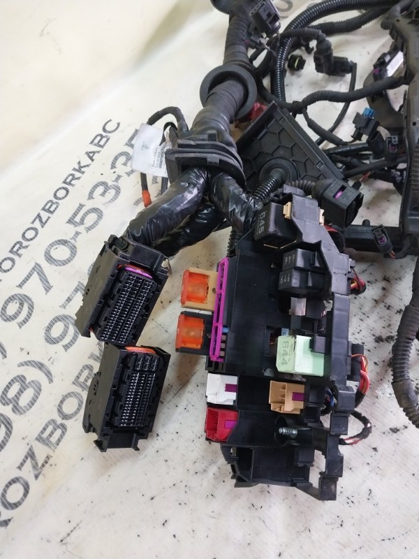 Проводка двигателя Porsche Macan 95B CTMA Проводка двигателя Porsche Macan 95B CTMA