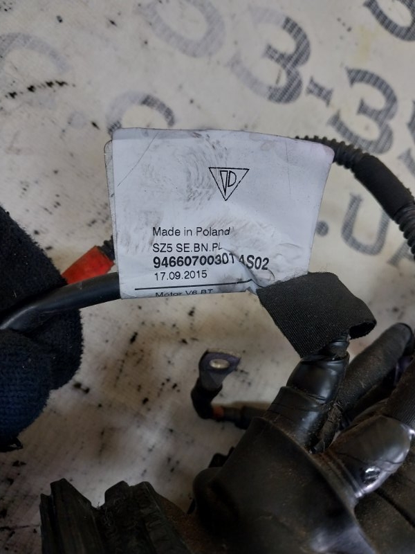 Проводка двигателя Macan 2015 95B CTMA Проводка двигателя Macan 2015 95B CTMA