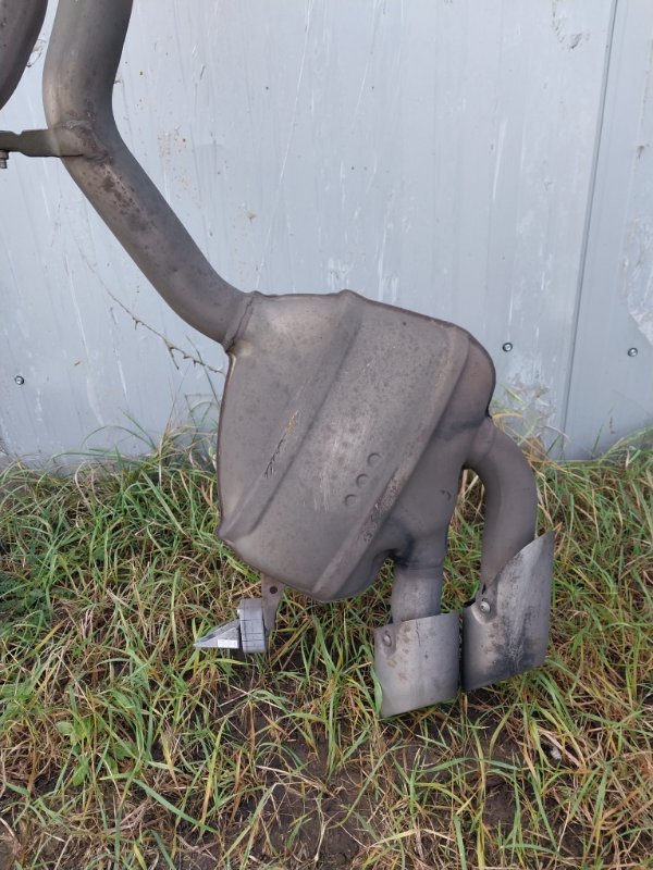 Глушитель задняя часть с бочкой Macan 2015 95B CTMA Глушитель задняя часть с бочкой Macan 2015 95B CTMA