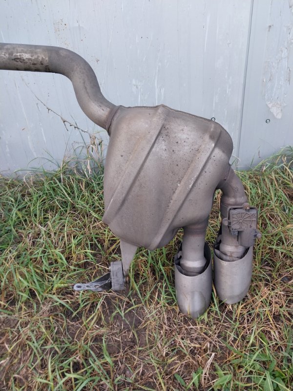 Глушитель задняя часть с бочкой Macan 2015 95B CTMA Глушитель задняя часть с бочкой Macan 2015 95B CTMA